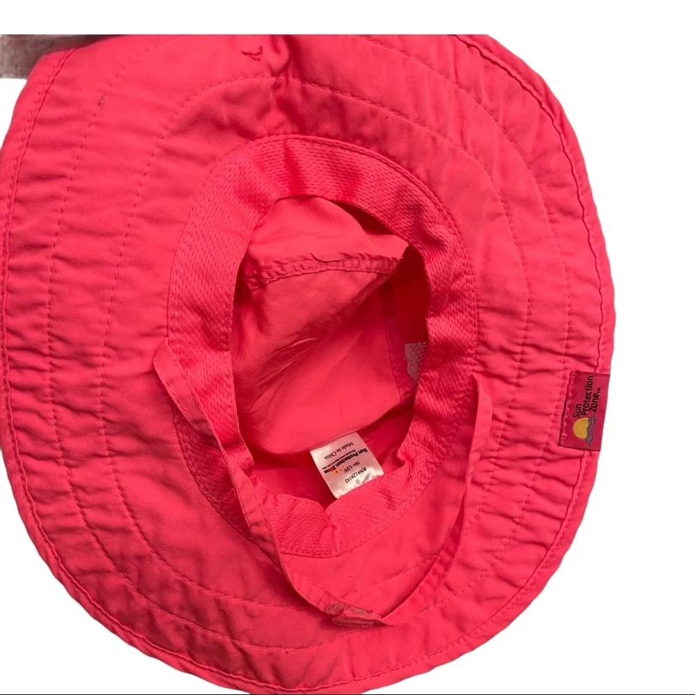 Sun Protection Zone Kids UPF 50+ Hot Pink Hat